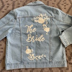 NEW Bride Jean Jacket